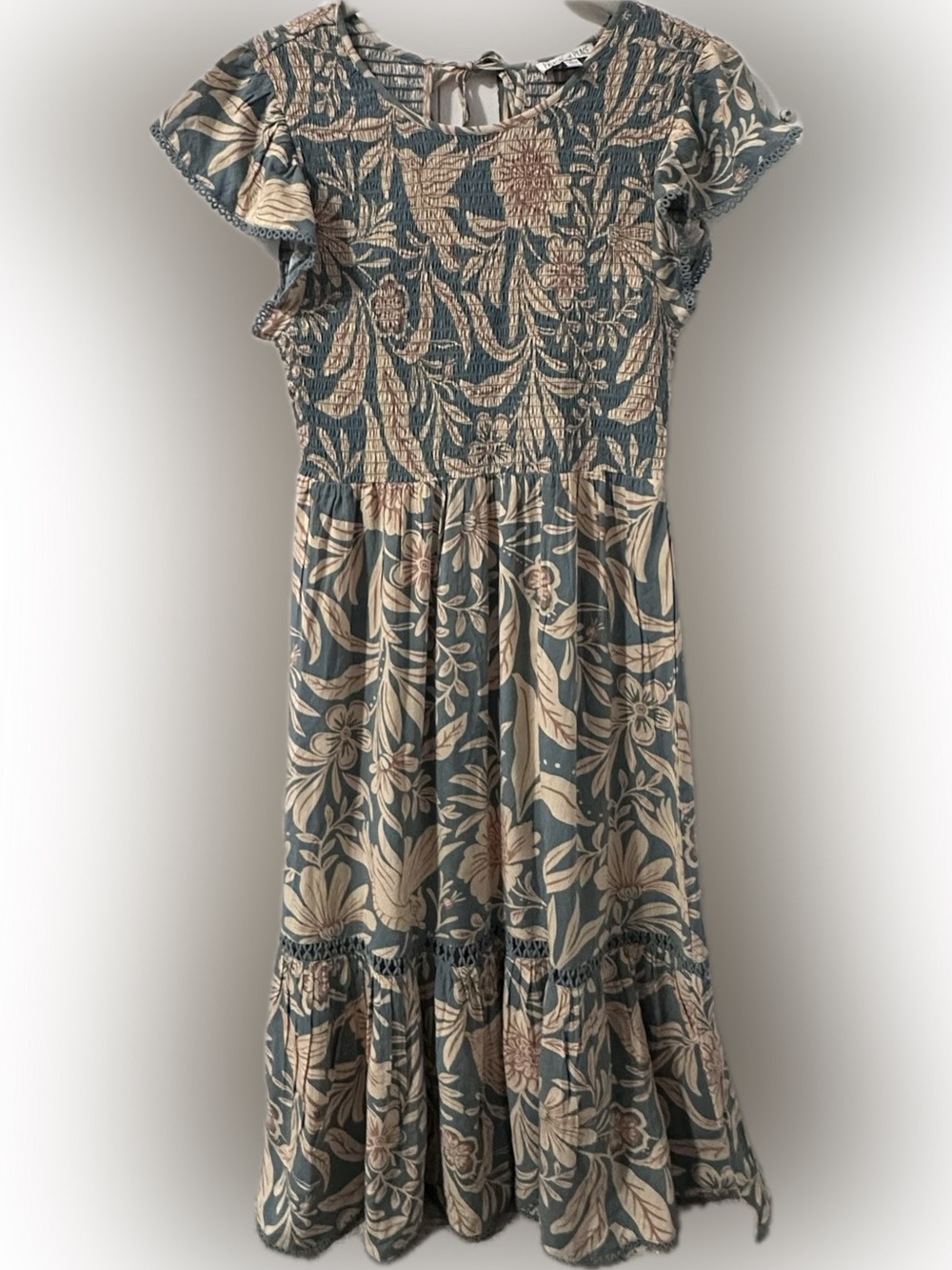 Patrons Of Peace El Mio Smocked Midi Dress - Picture 5 of 12